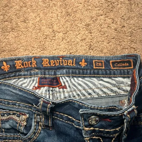 Rock Revival Women's Jeans Celinda Straight Women's Size 26 - Picture 4 of 8